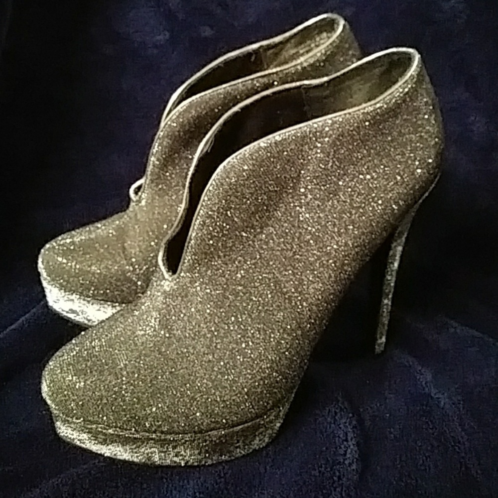 Platinum heels